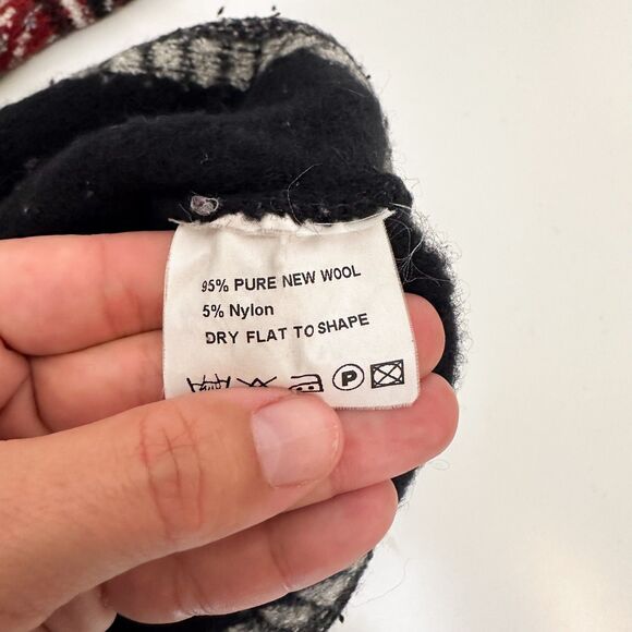 Vintage Highland Glen Made in Scotland Pure New Wool Sweater Sz Small Mock Neck - Picture 6 of 8